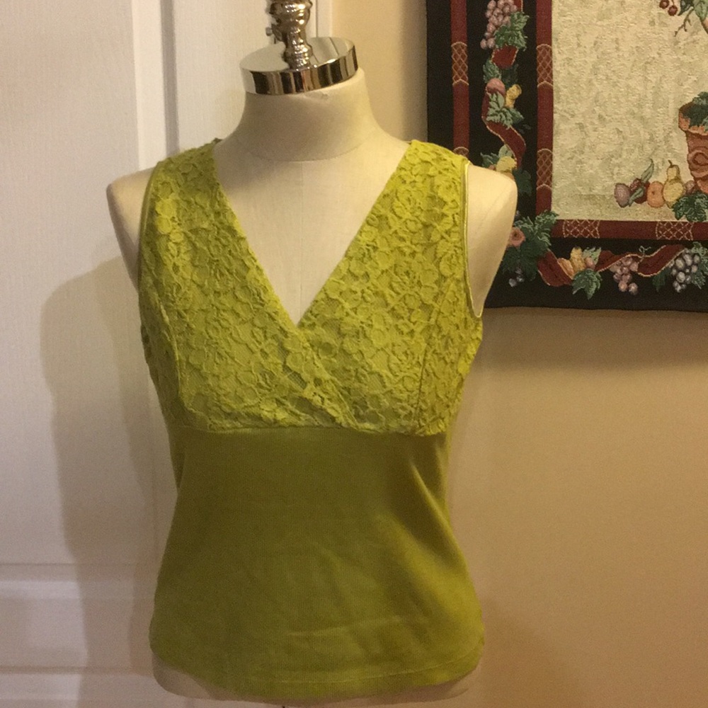 Axcess lace top.  Large.  New no tags.